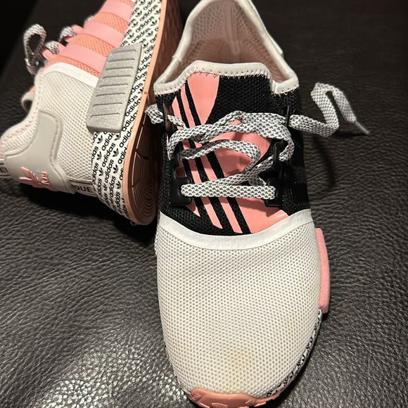 Adidas NMD_R1 Pink/Black/White Special Edition Sneakers - Picture 9 of 11